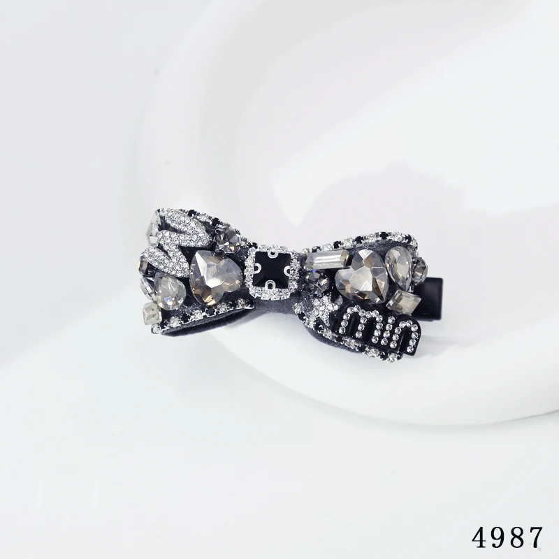 4987-简约侧边夹时尚刘海发夹