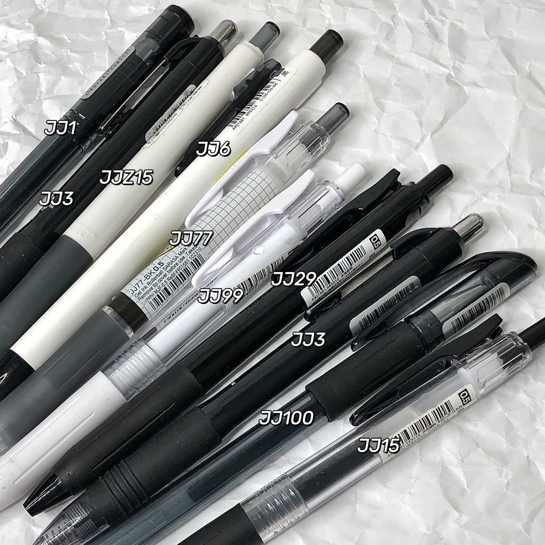 【主播自留】日系品牌中性笔学生考试专用刷题笔做笔记黑色0.5mm