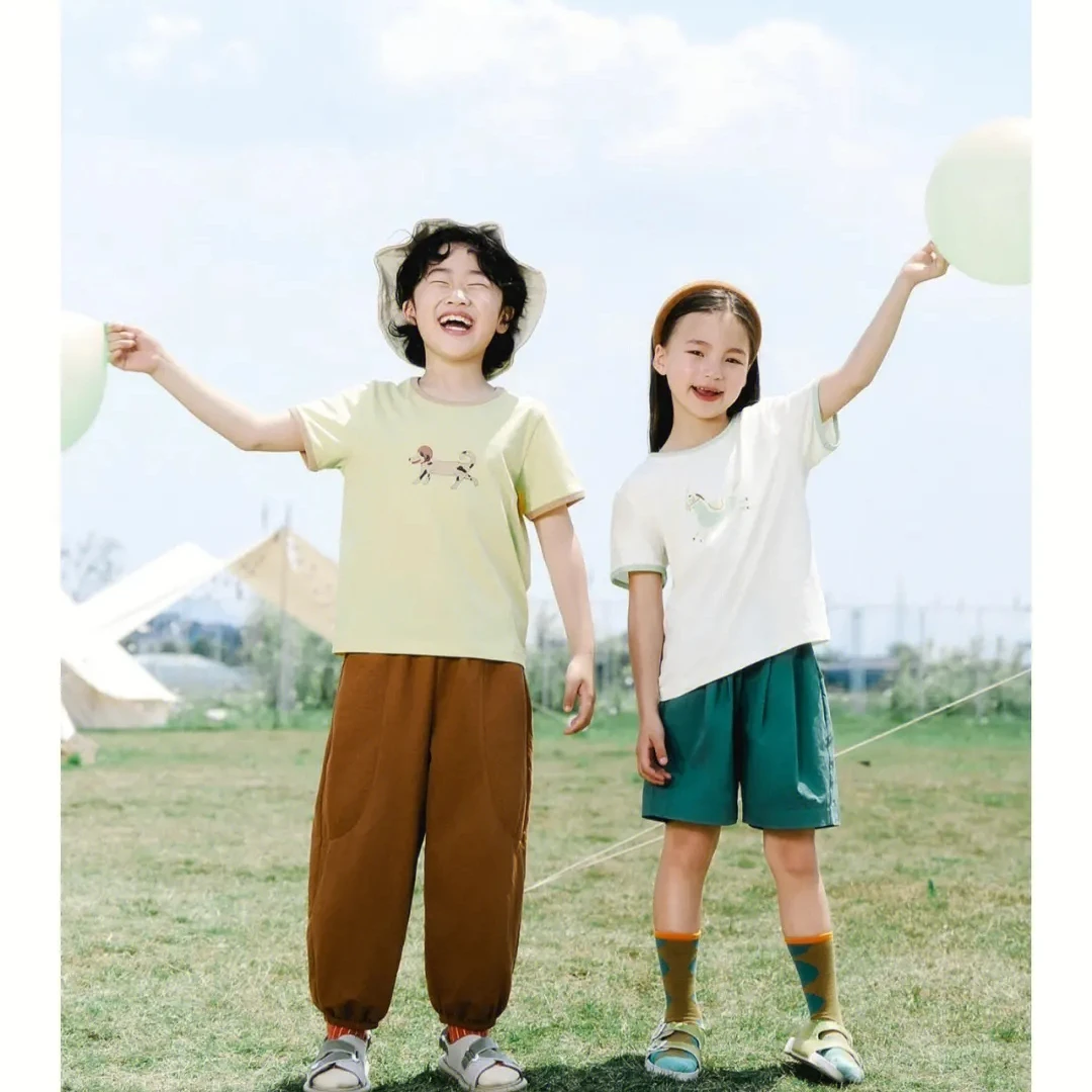 直播清仓处理儿童节时尚春秋季外套t恤裤子洋气