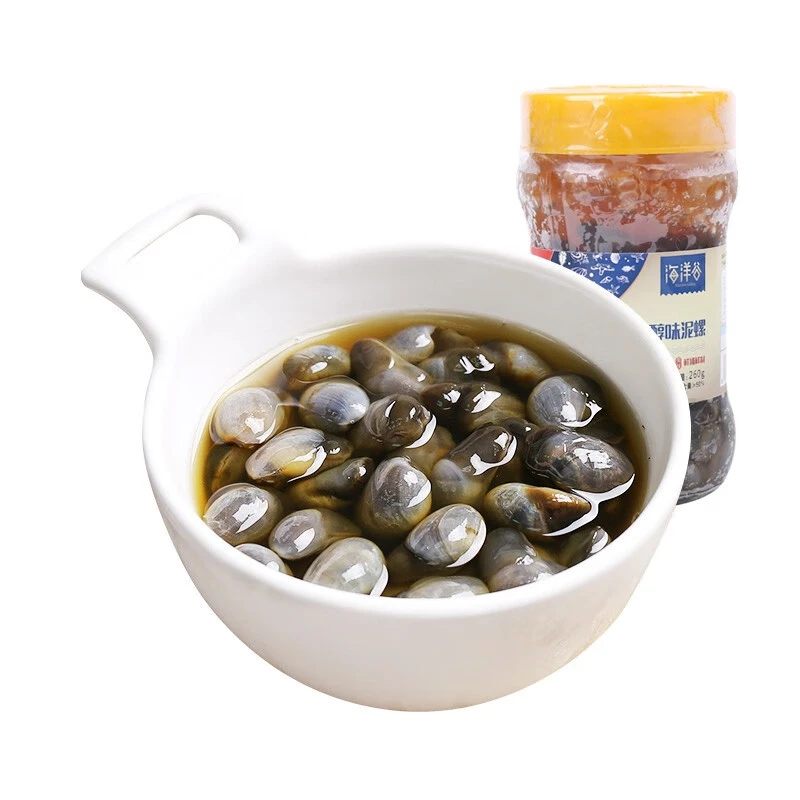 海洋谷 醇味泥螺 醉泥螺即食酒酿泥螺宁波特产腌制海鲜下饭菜260g