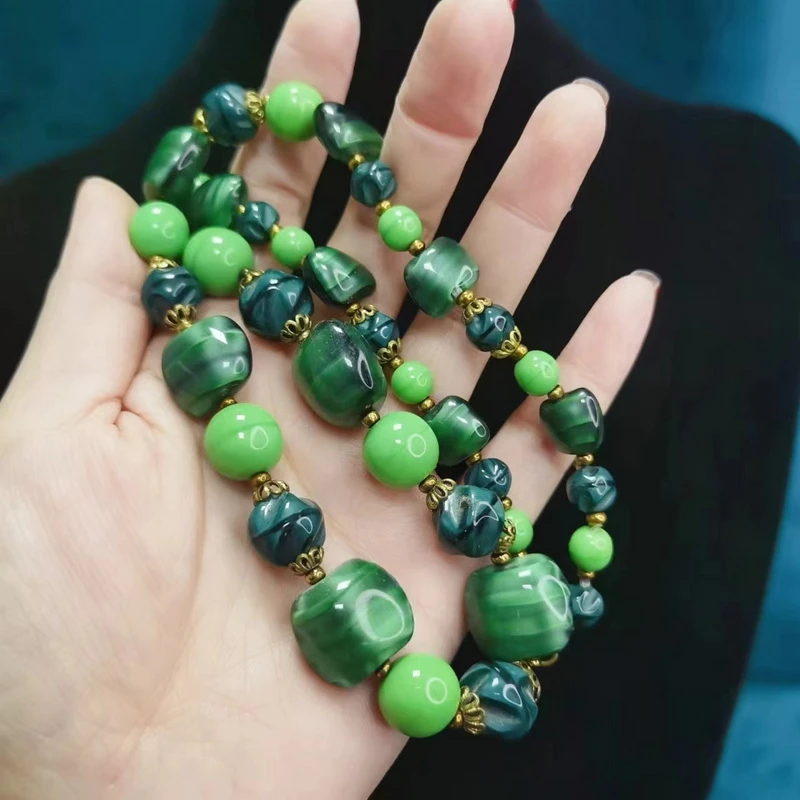 合金项链 绿野仙踪琉璃项链2-23【20240402QT2-011】