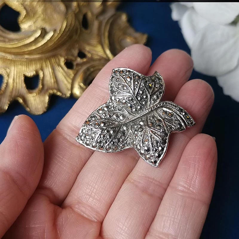 迷你叶片胸针【2020213QT1-4-117】