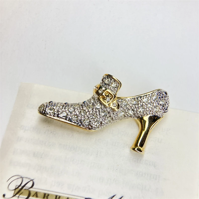 合金胸针 BM淑女高跟鞋胸针2-24【2061025-002】