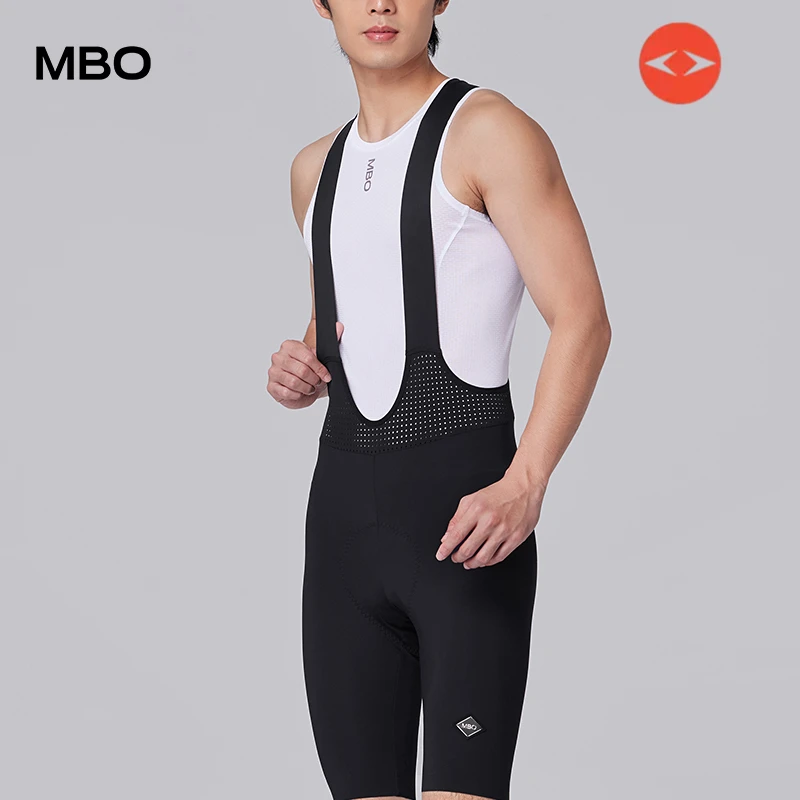 MBO男子零感支撑背带骑行短裤T504新款春夏公路车骑行裤双箭头