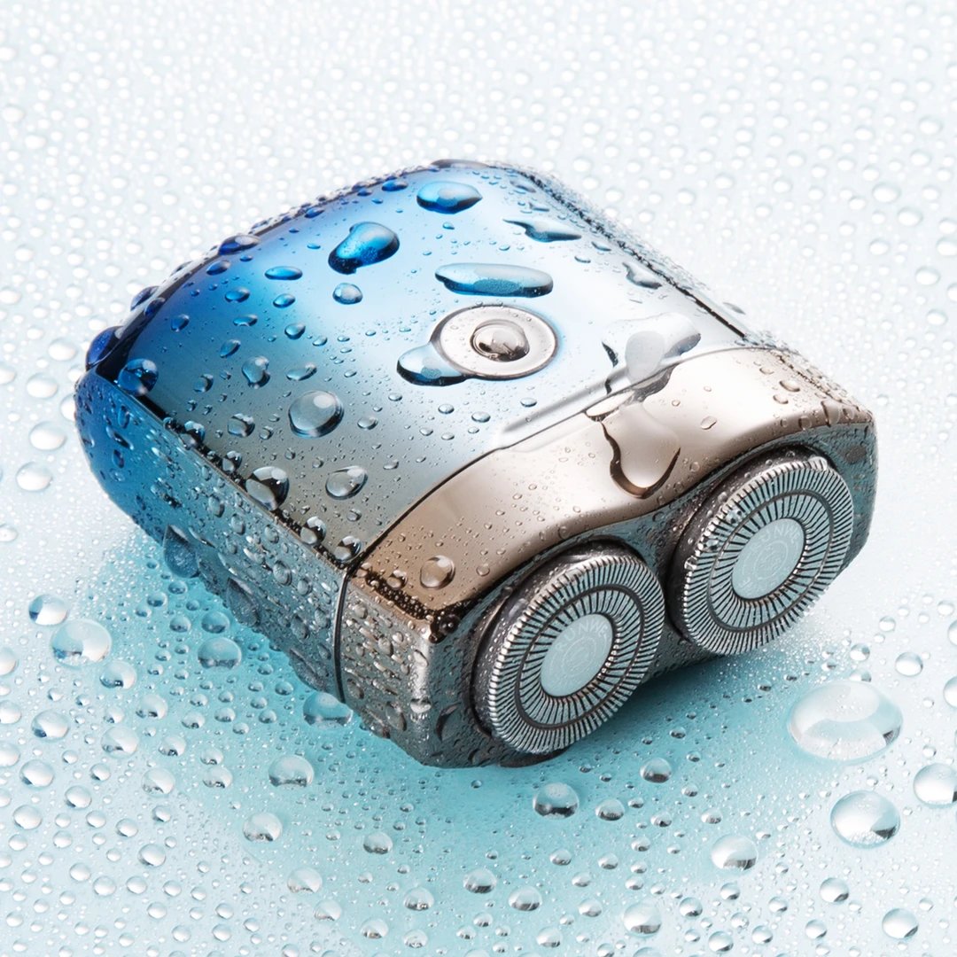 水洗便携电动剃须刀男小型车载小钢炮学生刮胡刀朗威高档官方正品