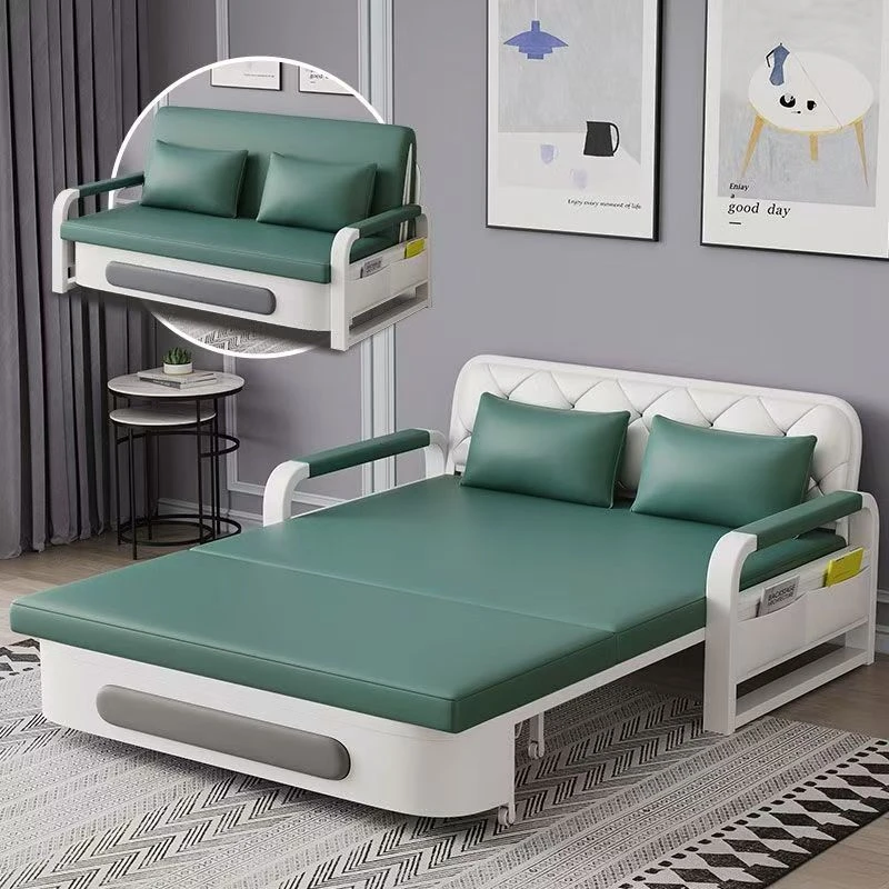 网红沙发床折叠两用2025年新款家用折叠床小户型阳台多功能伸缩床