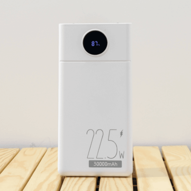 454-22.5w双向USB充电宝快充移动电源30000mAh