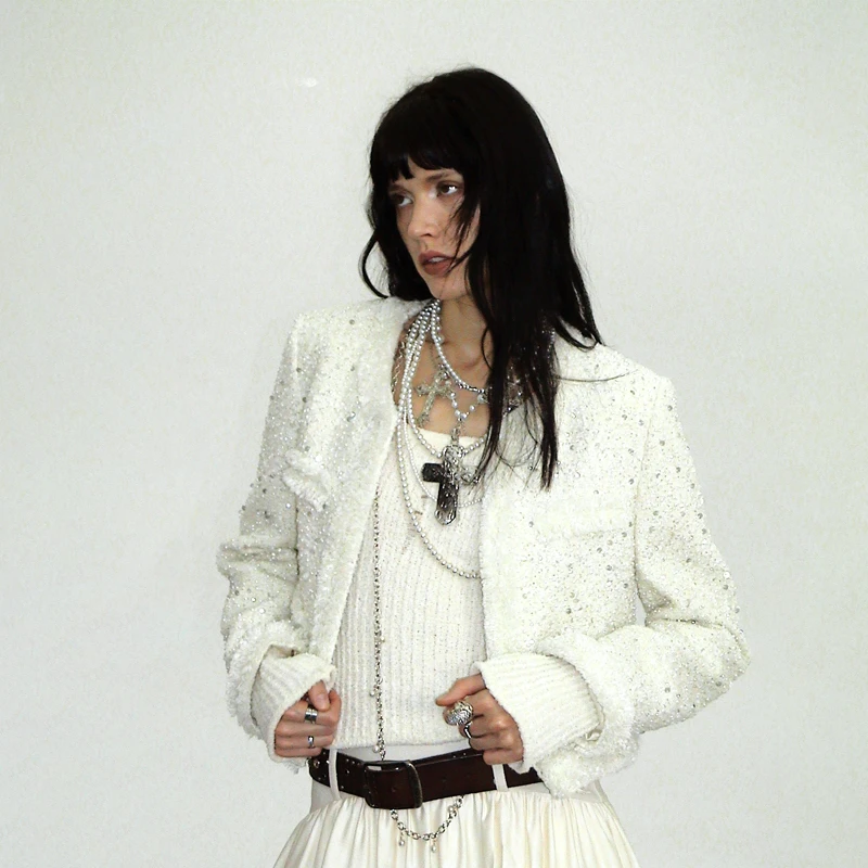 ENDOPERSE*Punk necklace重工配饰朋克复古小众设计感配饰辣妹风