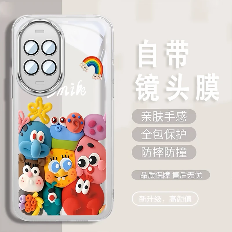 新款适用华为nova14手机壳小众NOVA14pro全包带镜头膜ultra动漫风