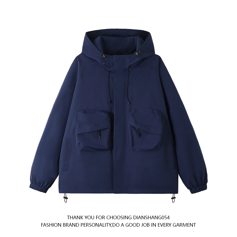 美式机能冲锋衣外套男春秋季潮牌山系户外登山服情侣桑延硬挺夹克