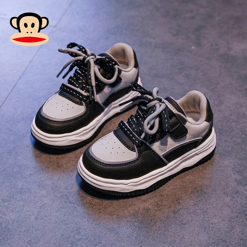 paul frank/大嘴猴儿童板鞋新款春季女童休闲运动鞋时尚301531012