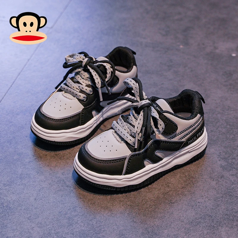 paul frank/大嘴猴2023新款春季女童男童休闲运动鞋童鞋301531013