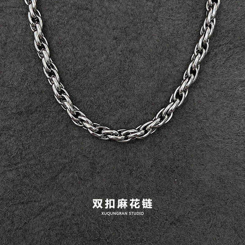 项链男女款高级感嘻哈风ins潮牌小众欧美风男生配饰时尚