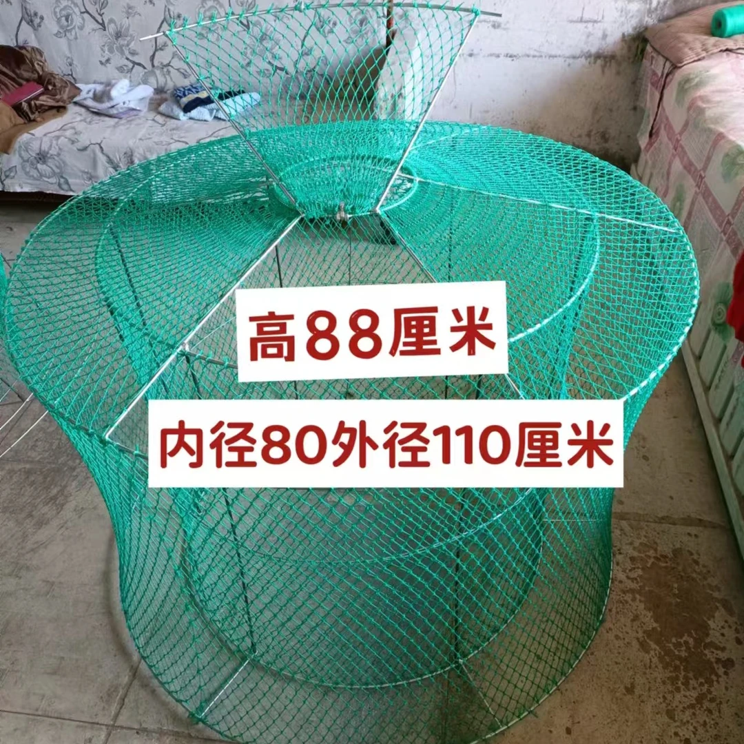 斗鸡双层折叠跑笼训练斗鸡体力耐力斗鸡家用斗鸡笼子圆形折叠跑笼