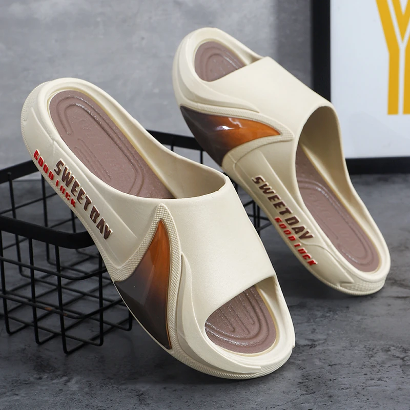 高级拖鞋男士2023新款夏季户外运动篮球防滑踩屎感外穿凉拖鞋男款