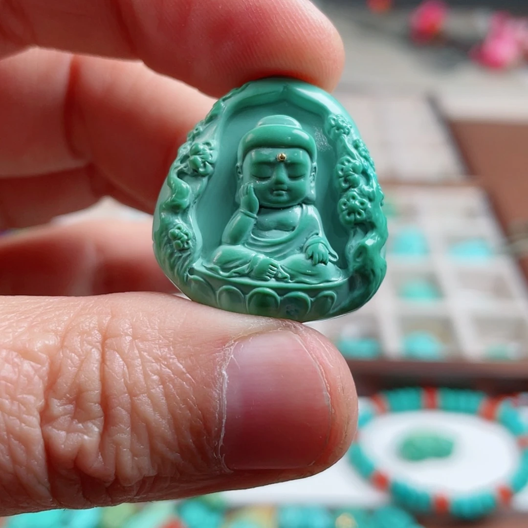 【闪购商品】绿松石颈饰未镶嵌