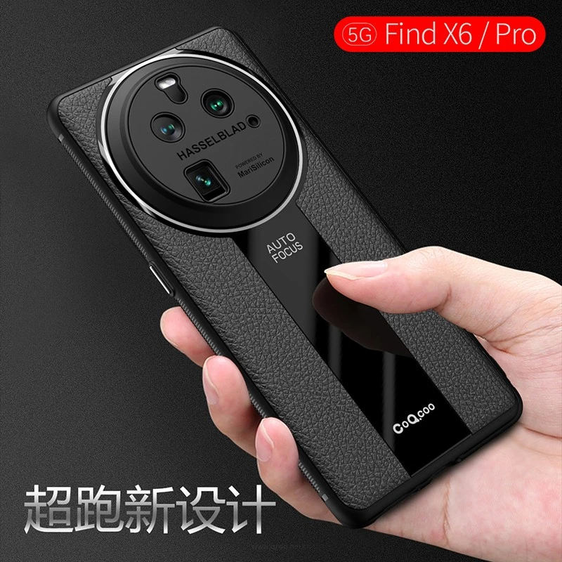 OPPOfindx6手机壳新款findx6pro镜头全包防摔磨砂高档保护套简约