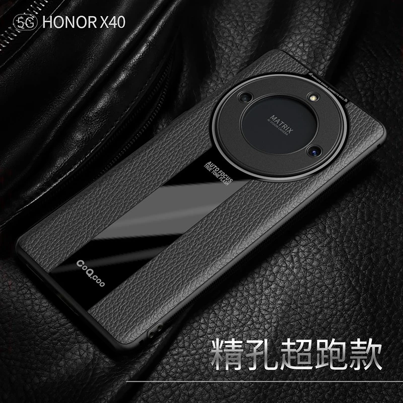 华为荣耀X40手机壳Honor保时捷设计荣耀x40镜头全包防摔保护套软