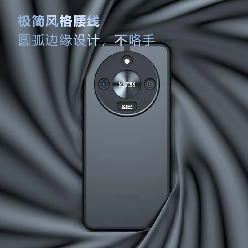 荣耀x50手机壳新款镜头全包防摔抗指纹简约X50超薄保护套商务款潮