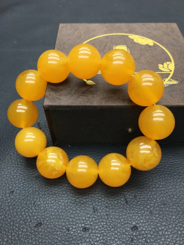 【镇店收藏 正品保障】 714精品黄色手链