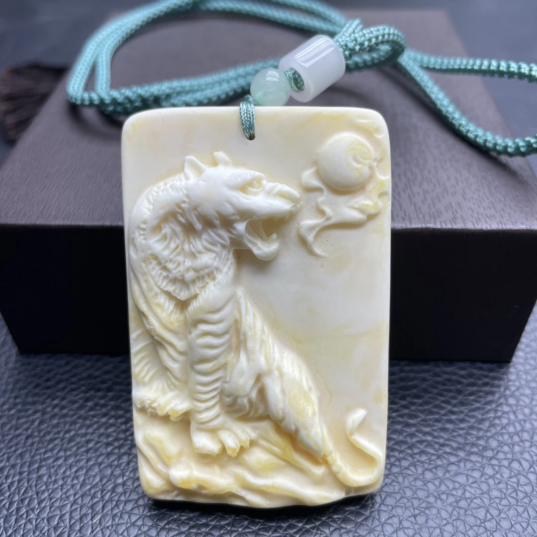 【镇店收藏 正品保障】902精雕工虎牌吊坠