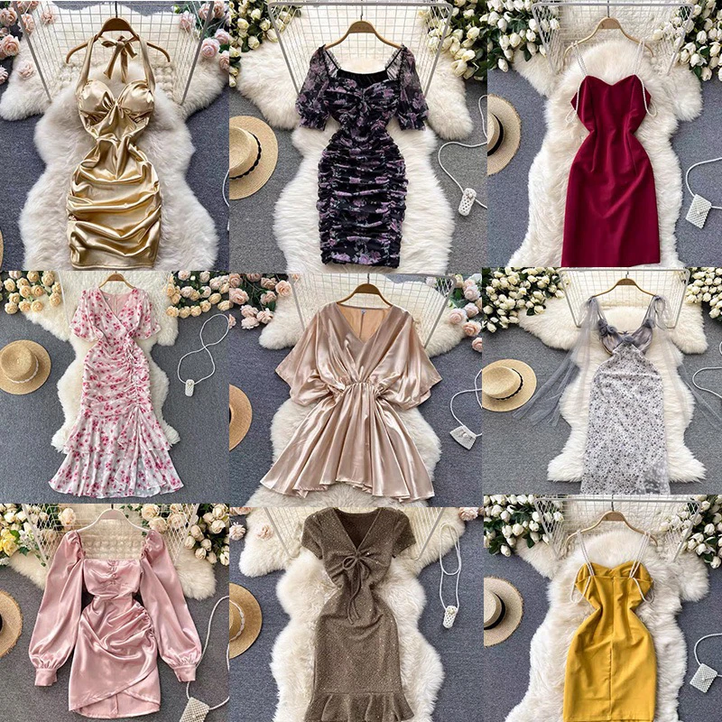 sexy dress紧身性感 纯欲 辣妹风连衣裙