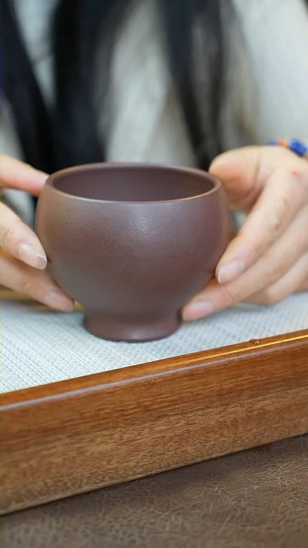 【闪购商品】紫砂茶壶4号井老紫泥-大禅莲杯-孙亚军