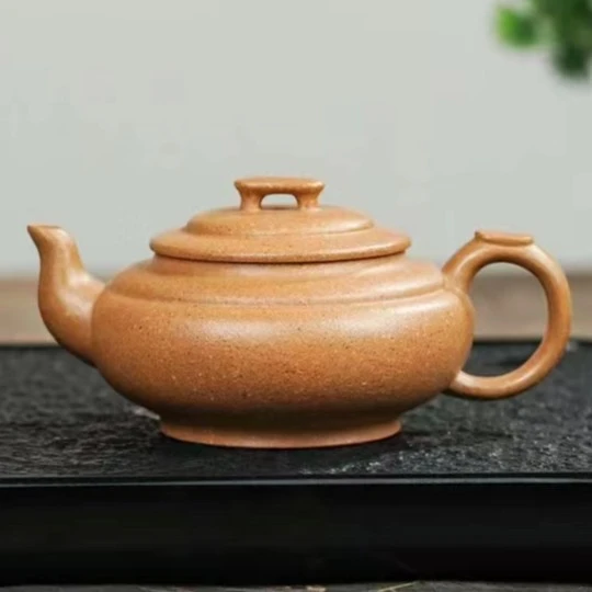黄降坡-上心桥手工紫砂壶-刘丹150cc【千秋】3