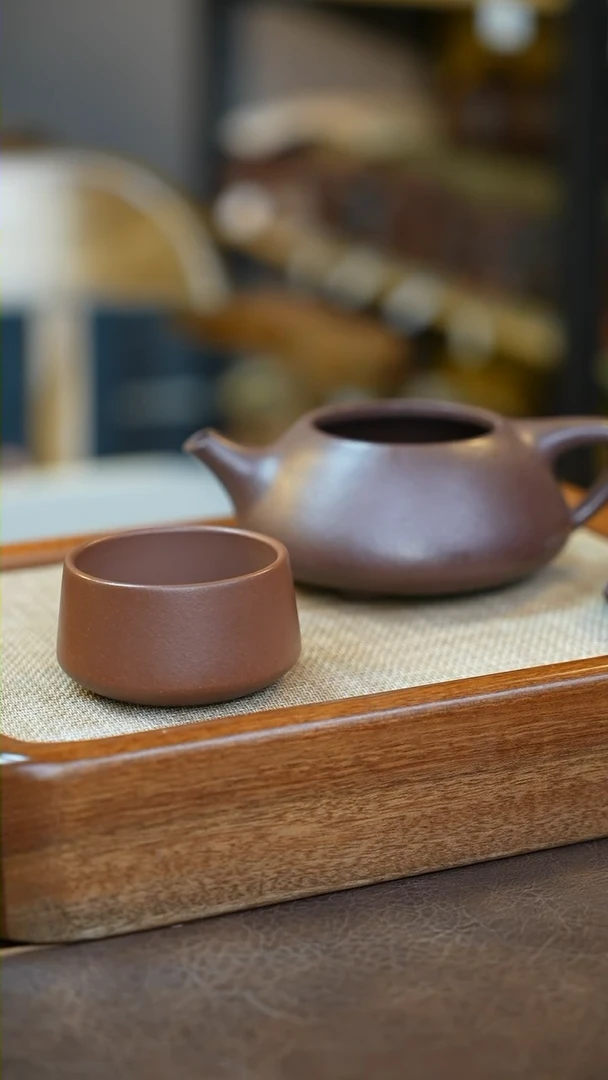 【闪购商品】紫砂茶壶4号井底槽清-石瓢杯-孙亚军
