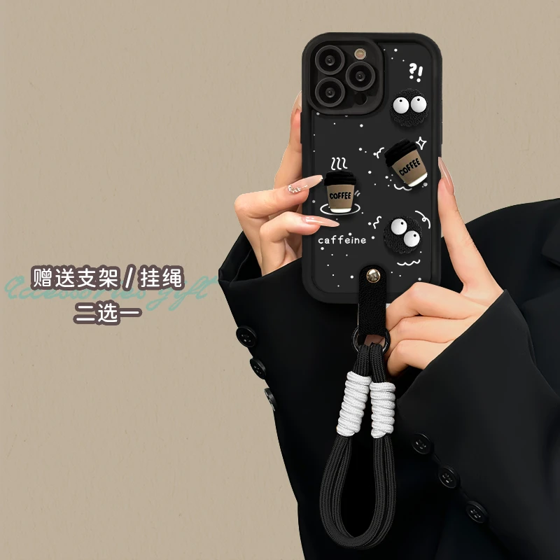 适用于苹果16华为OPPO小米VIVO高级感百搭时尚LJ阶梯手机壳AA0110