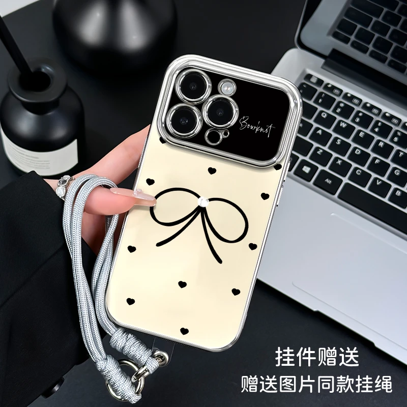适用于苹果13华为OPPO小米VIVO高颜值时尚6D大视窗LJ手机壳IA0036