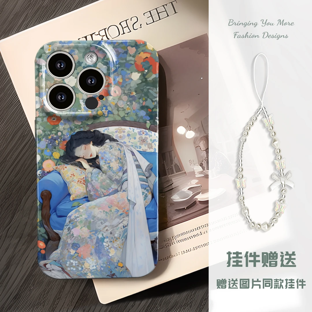 适用于苹果16华为OPPO小米VIVO高级感个性潮流软菲林手机壳CA0048