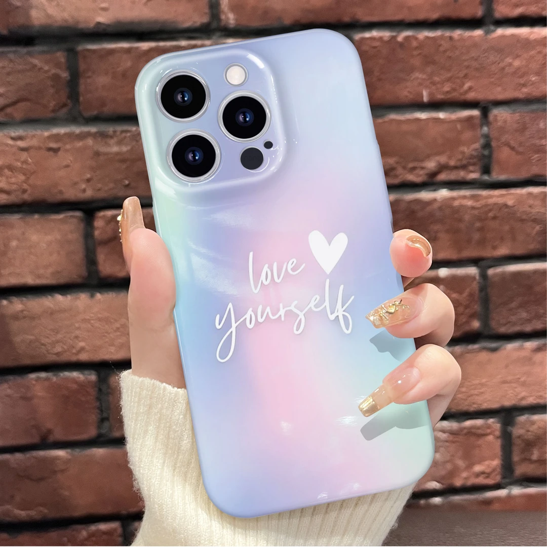 适用于苹果华为OPPO小米VIVO个性创意百搭爱心菲林手机壳K360