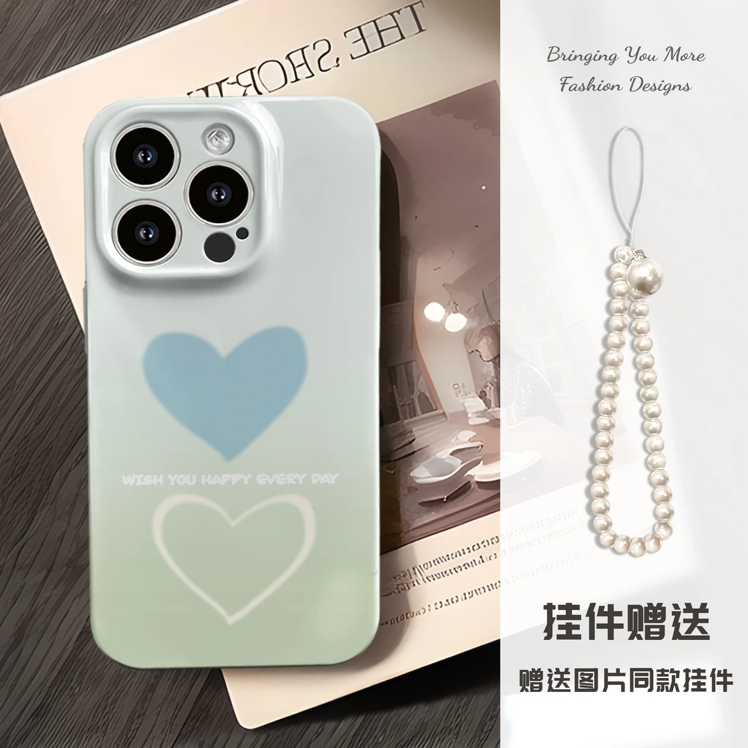 适用于苹果16华为OPPO小米VIVO高级感百搭潮流软菲林手机壳CA0039