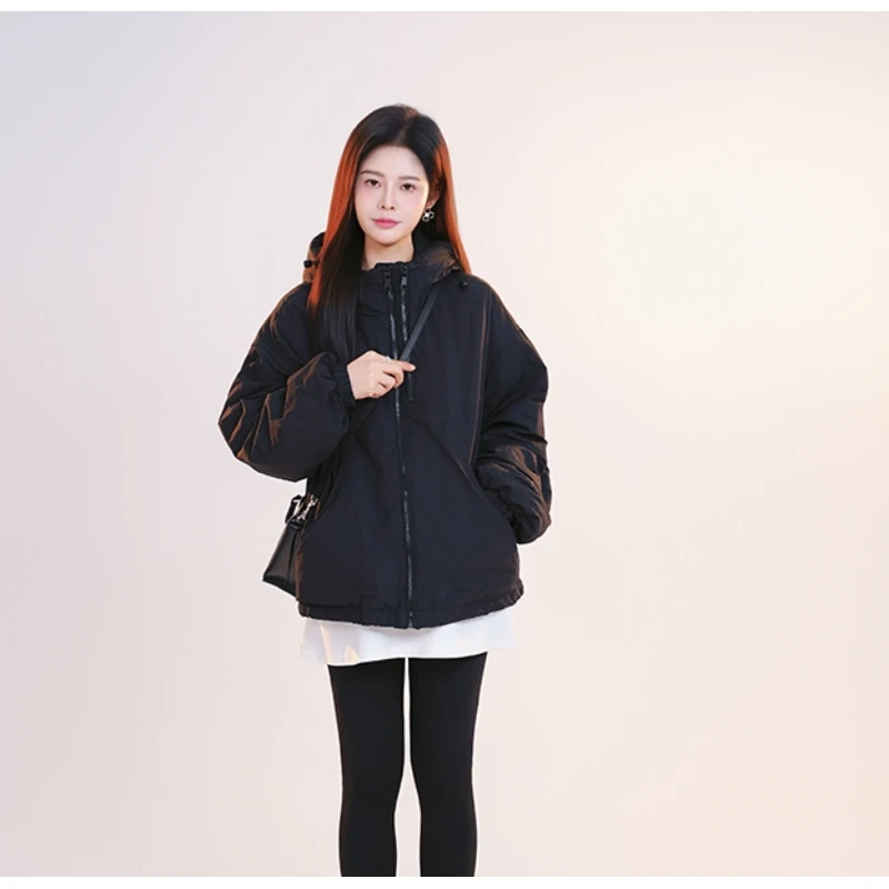 宿慕SUMU 女款鹅绒外套1-8冬款2024新款休闲连帽鹅绒服A1604S