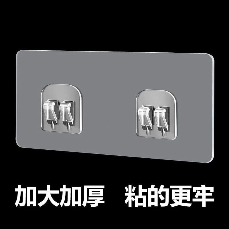新疆包邮强力爪扣无痕贴挂钩鞋架壁挂置物架贴片配件免打孔安装浴