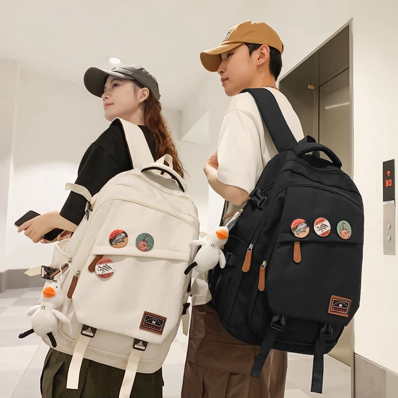 书包女中学生初中生高中大容量4-6年级小学生男款双肩包背包男生