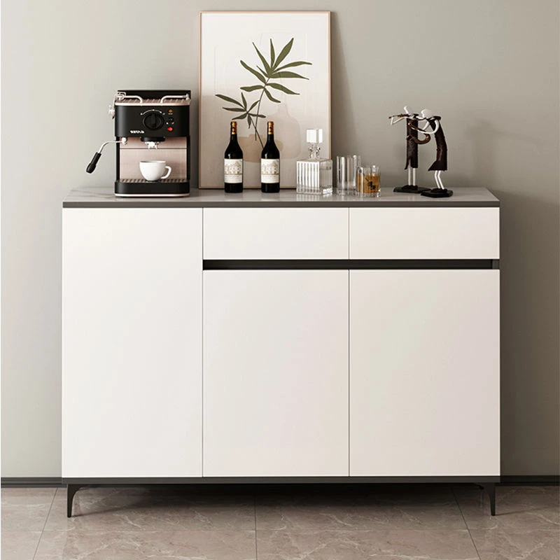 新疆包邮茶水台茶水柜子储物柜客厅餐边柜酒柜靠墙一体咖啡机摆放