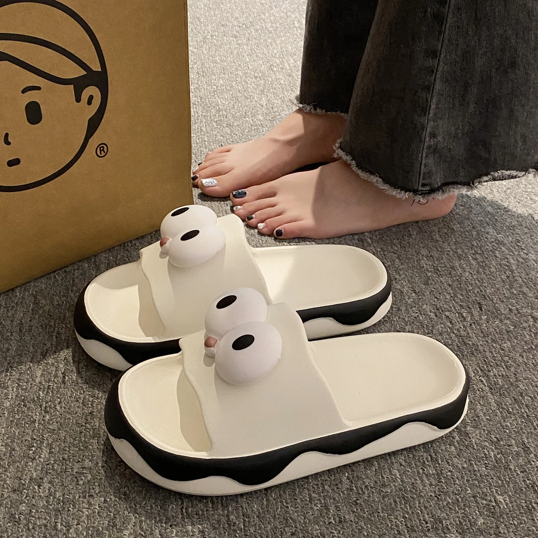 2024新款时尚情侣夏季外穿凉拖鞋厚底防滑居家eva沙滩软底ins拖鞋
