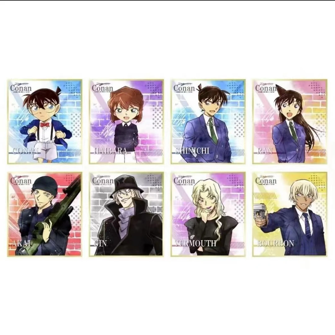名侦探柯南 水彩色纸 收藏卡牌盲盒 代拆