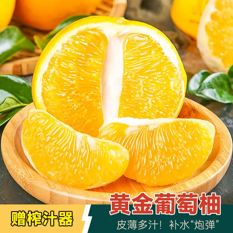 漳园佬漳园佬爆汁葡萄柚福建蜜柚西柚正宗葡萄柚琯溪柚子5斤/9斤