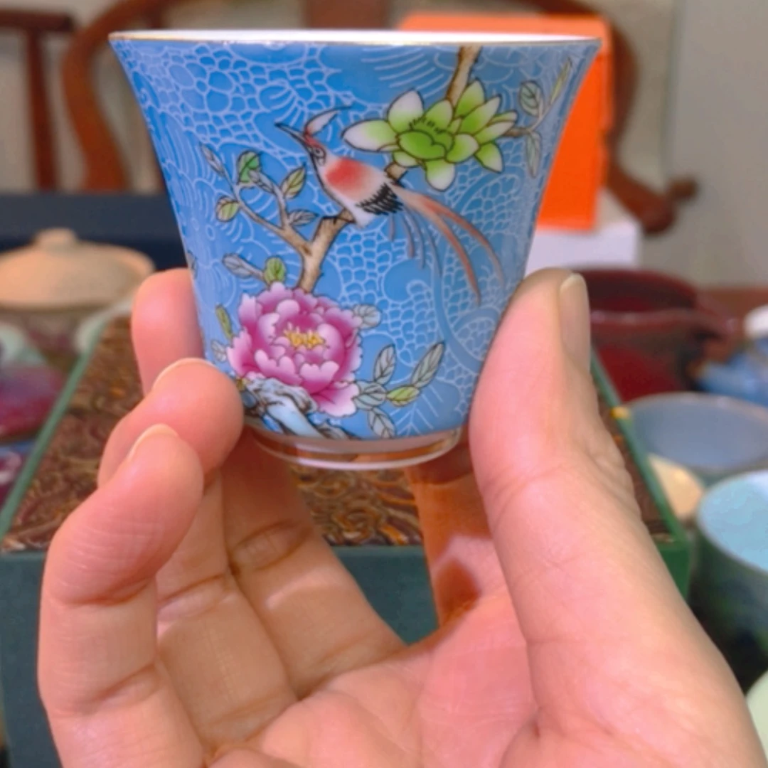 【闪购商品】花鸟杯精品放漏