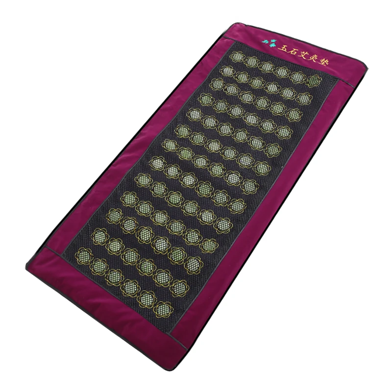 加大电加热调温玉石艾灸垫艾绒艾草热敷垫全身灸家用可拆洗加宽