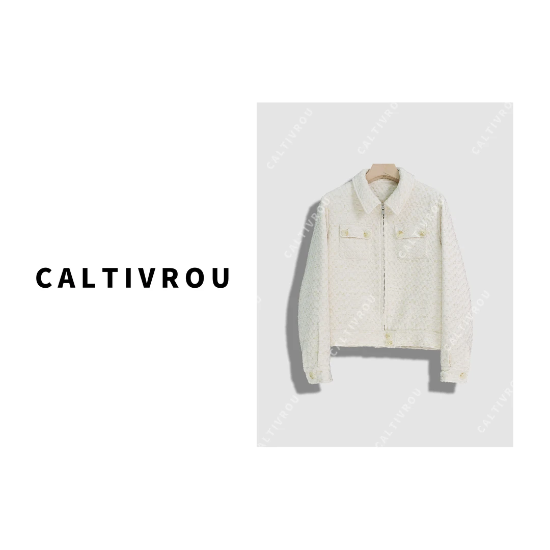 Caltivrou编织感百搭时尚休闲外套-A1234-Y11649-X