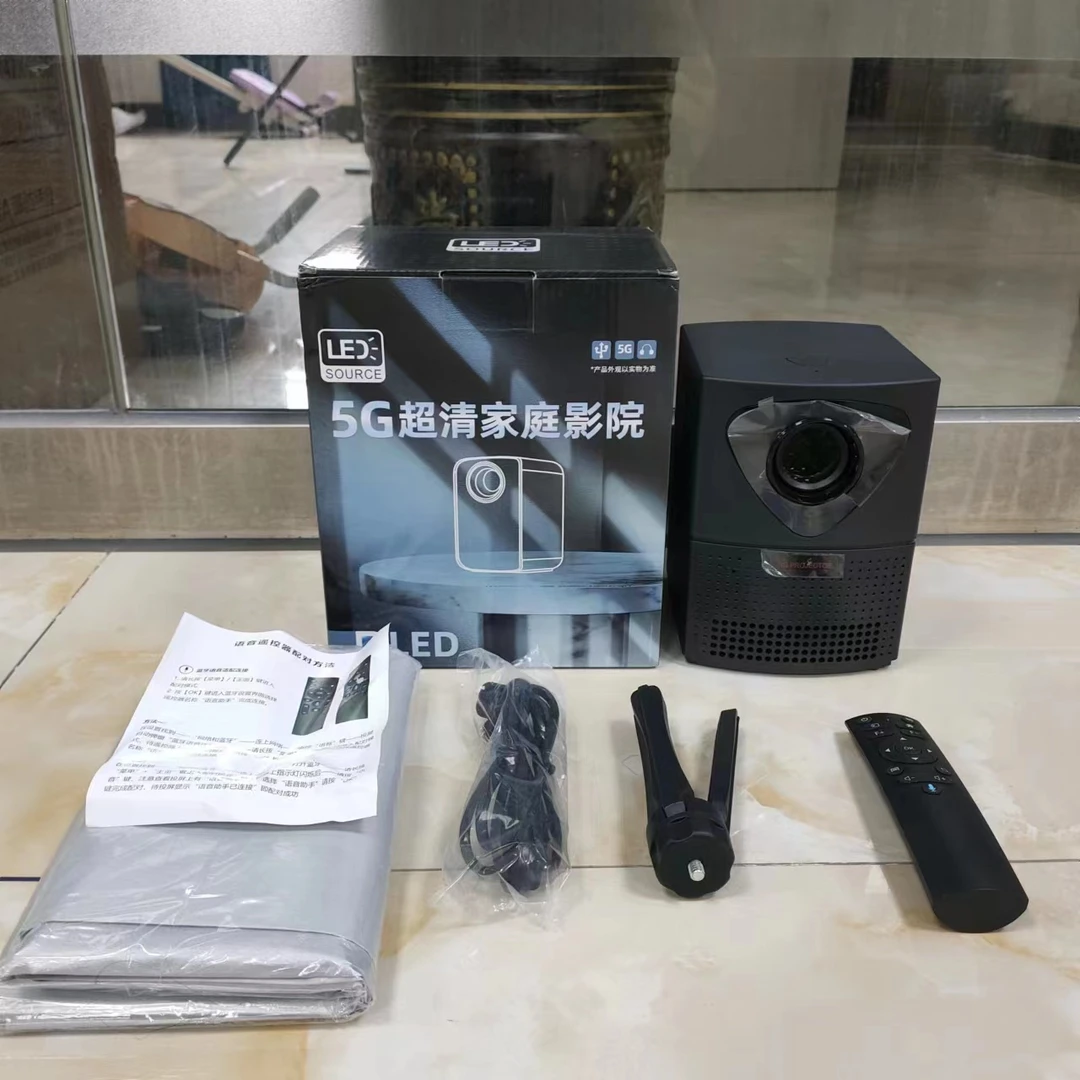 S6智能语音家庭影院高清迷你小型一体机投影仪