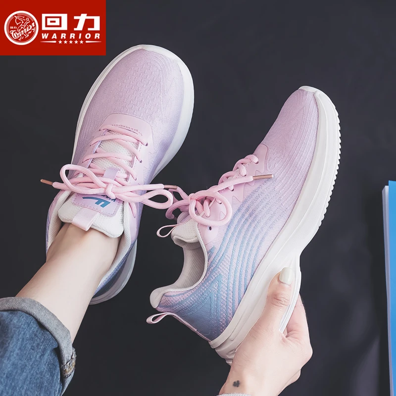 回力女鞋运动鞋夏季新款百搭软底透气小众网面轻便时尚跑步鞋