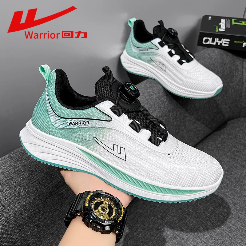 回力男鞋夏季风感波粒男士休闲百搭透气软底飞织网面轻便跑步潮鞋