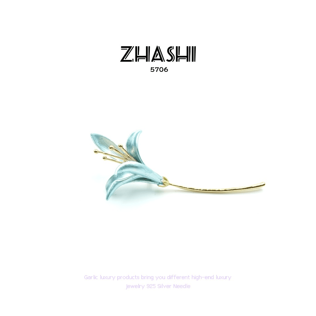 精致轻奢大气胸针~5706