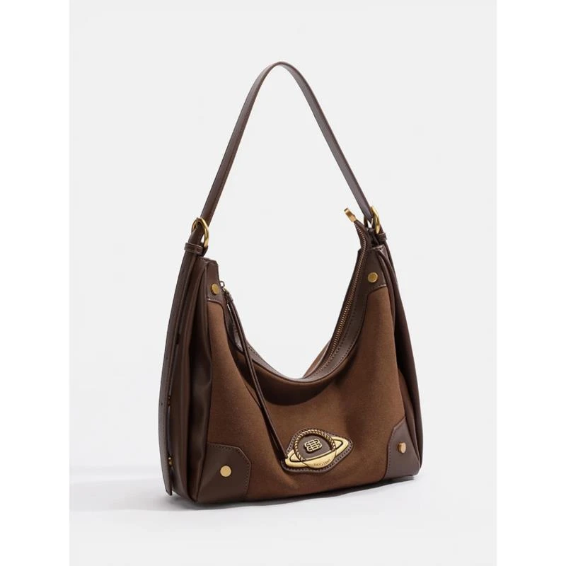 2023新款美拉德色系星野包休闲百搭通勤女士包包大容量单肩斜挎包