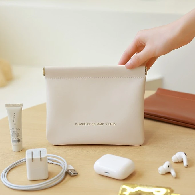 invite.l化妆包便携小型外出随身携带口红包迷你收纳包洗漱收纳袋